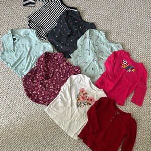 Cat & Jack Long Sleeve Tops